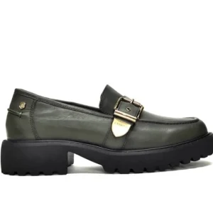 Carmela Casual Shoes | Loafers*161907 Leather Loafer-KHAKI
