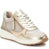 Carmela Casual Shoes | Trainers*Leather Wedge Trainer 162268-GOLD