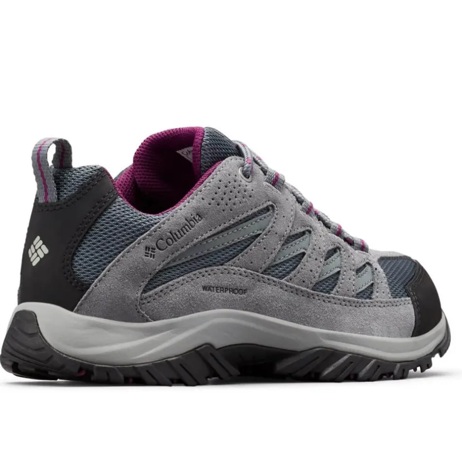 columbia_crestwood_waterp_3.webp Columbia Waterproof Shoes And Boots | Walking Shoes*Crestwood™ Waterproof Hiking Shoe Graphite, Wild Iris