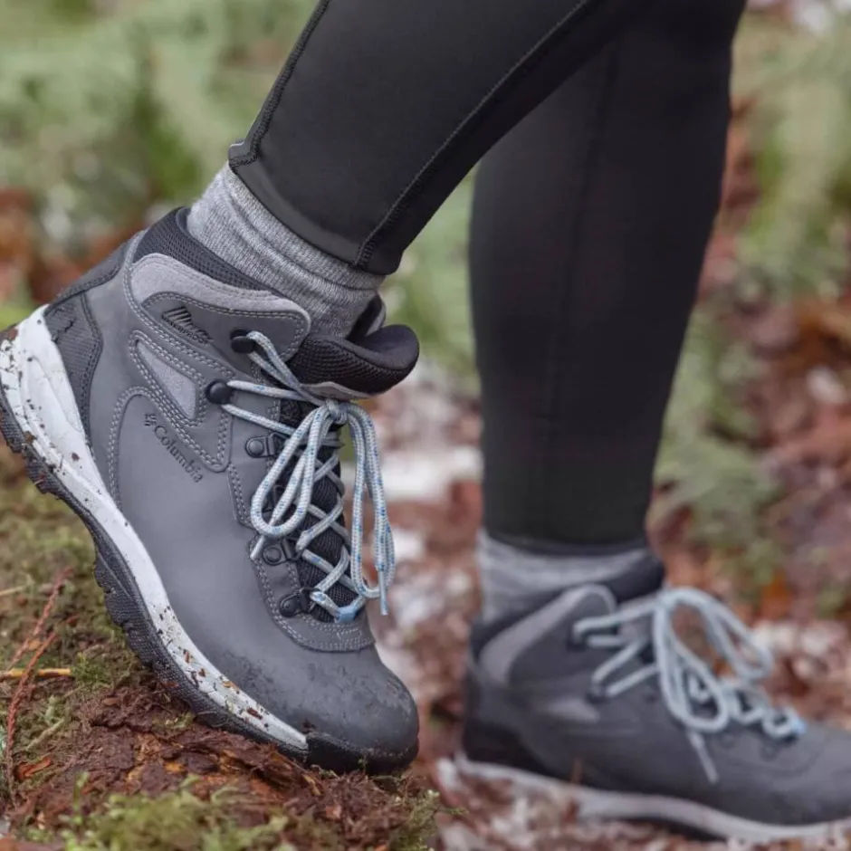 columbia_womens_newton_ri_1.webp Columbia Waterproof Shoes And Boots | Walking Shoes*Women's Newton Ridge™ Plus Waterproof Hiking Boot Quarry Grey, Cool Wave
