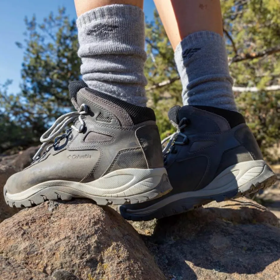 columbia_womens_newton_ri_7.webp Columbia Waterproof Shoes And Boots | Walking Shoes*Women's Newton Ridge™ Plus Waterproof Hiking Boot Quarry Grey, Cool Wave