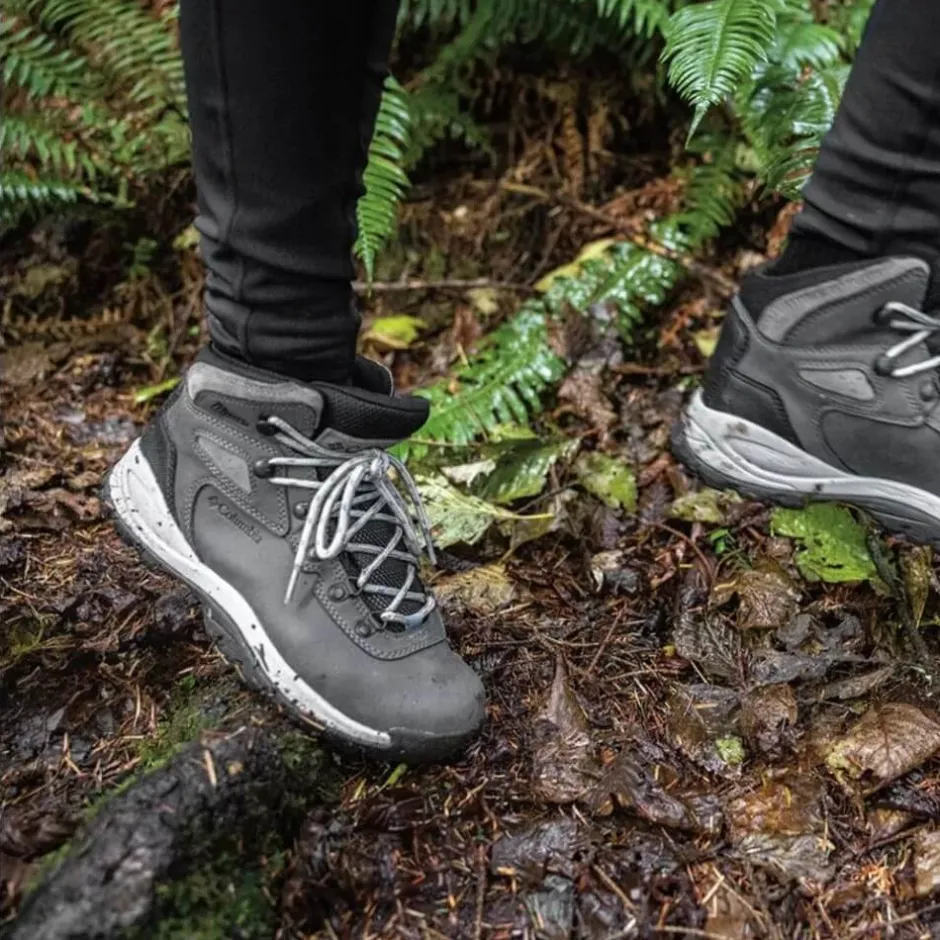 columbia_womens_newton_ri_9.webp Columbia Waterproof Shoes And Boots | Walking Shoes*Women's Newton Ridge™ Plus Waterproof Hiking Boot Quarry Grey, Cool Wave