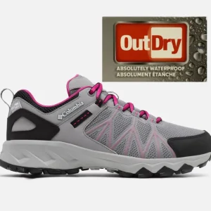 Columbia Waterproof Shoes And Boots | Walking Shoes*Women's Peakfreak™ II Outdry™ Waterproof Hiking Shoe Monument Grey, Wild Fuchsia
