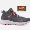 Columbia Waterproof Shoes And Boots | Walking Shoes*Women's Peakfreak™ II Mid Outdry™ Walking Boot Dark Grey, Dark Coral
