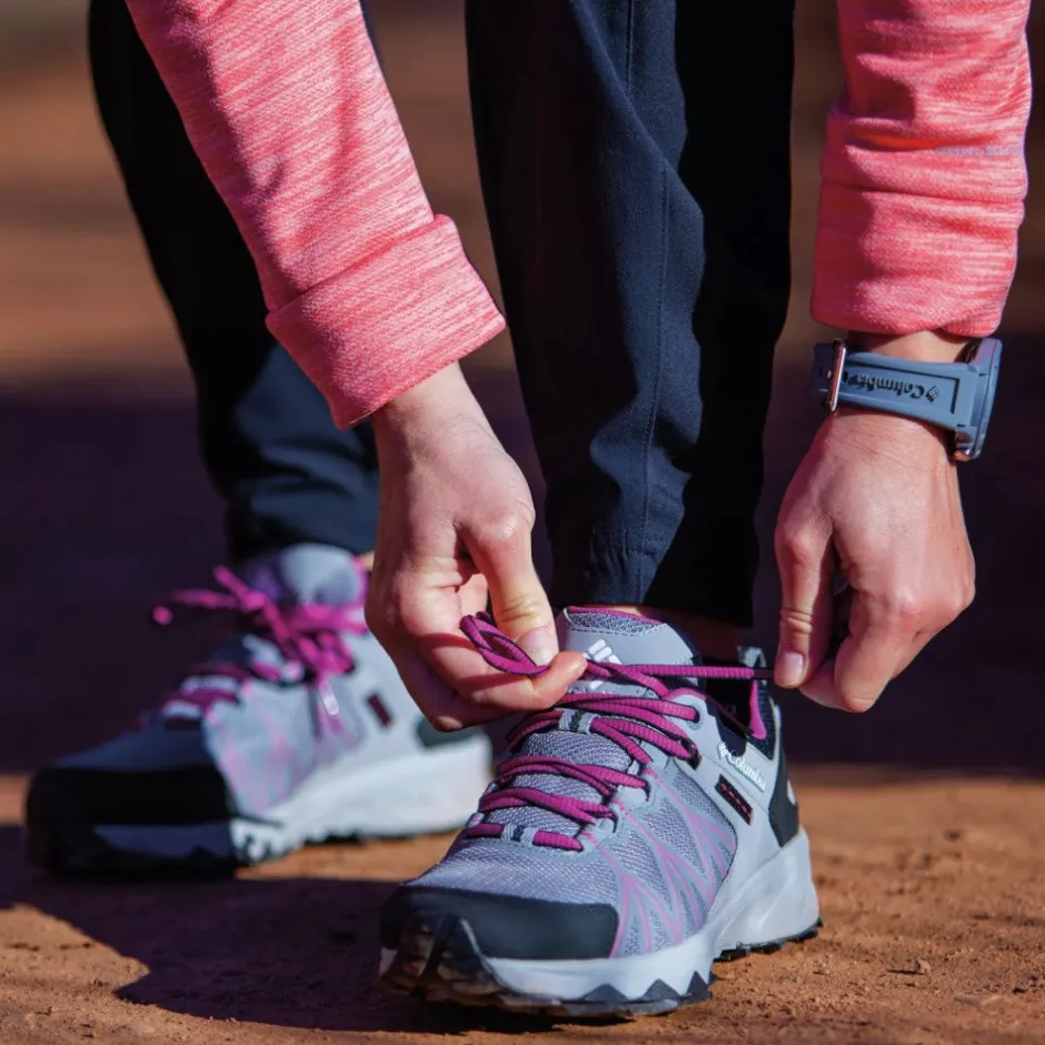 columbia_womens_peakfreak_4-2.webp Columbia Waterproof Shoes And Boots | Walking Shoes*Women's Peakfreak™ II Outdry™ Waterproof Hiking Shoe Monument Grey, Wild Fuchsia