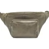 Depeche. All Bags*Depeche 13396 Leather Bumbag-ARMY GREEN
