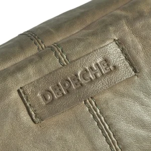 Depeche. All Bags*Depeche 13396 Leather Bumbag-ARMY GREEN