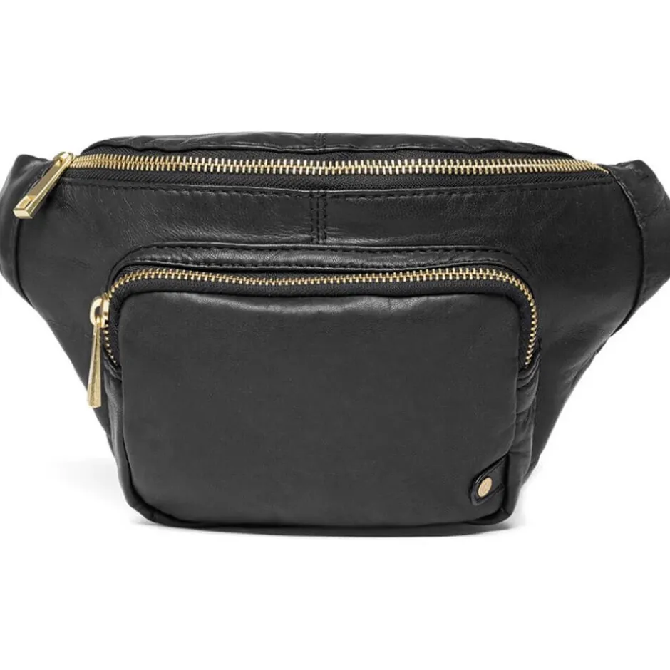depeche__leather_bumbagbl_0.webp Depeche. All Bags*Depeche 13396 Leather Bumbag-Black Gold