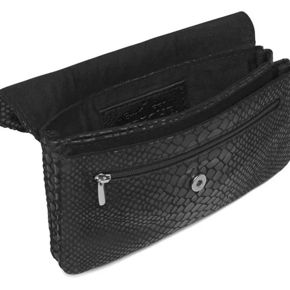 depeche__purseblack_croco_1.webp Depeche. All Bags*DEPECHE 16046 Purse-Black Croco