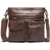 Depeche. All Bags*Depeche Leather Crossbody 15350 Winter Brown