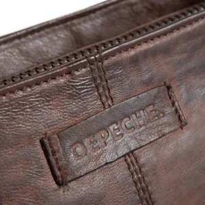 Depeche. All Bags*Depeche Leather Crossbody 15350 Winter Brown