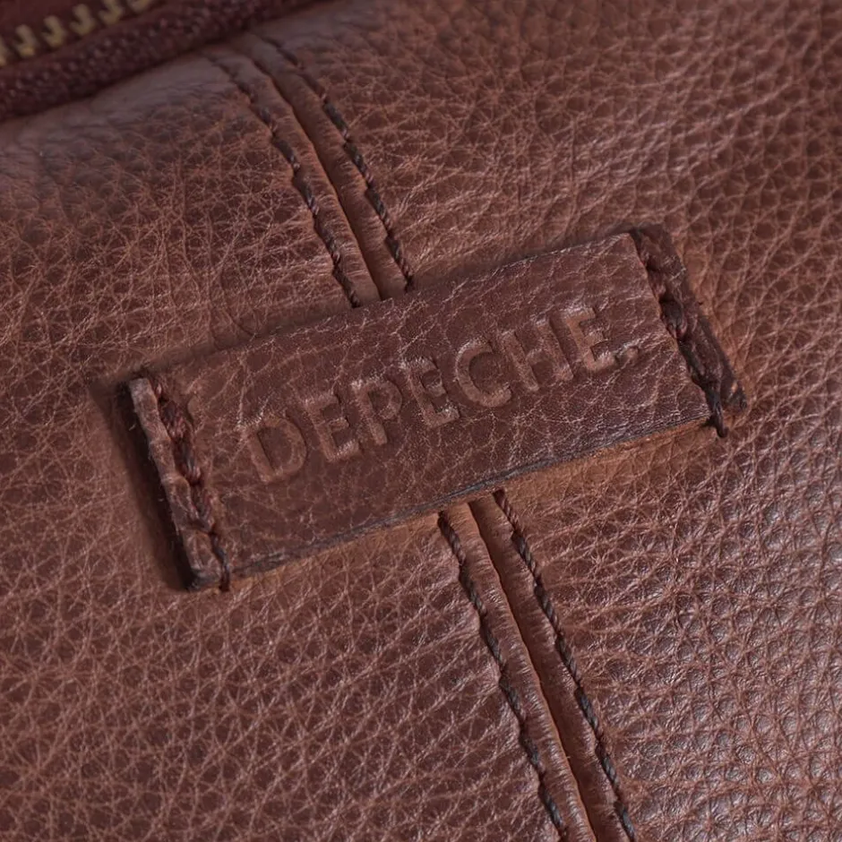 depeche_leather_crossbody_3.webp Depeche. All Bags*Depeche Leather Crossbody 16298 -BRANDY