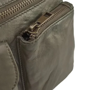 Depeche. All Bags*Depeche Leather Crossbody 15350-ARMY GREEN
