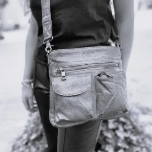 Depeche. All Bags*Depeche Leather Crossbody 15350-BLACK