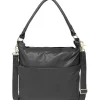 Depeche. All Bags*Depeche Medium Leather Shoulder Bag Black 15824