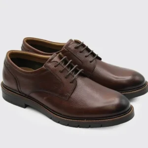 Dubarry Casual | Formal*Sly Smart Casual Mens Leather Shoe-BROWN