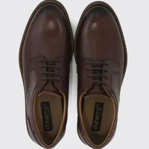 Dubarry Casual | Formal*Sly Smart Casual Mens Leather Shoe-BROWN