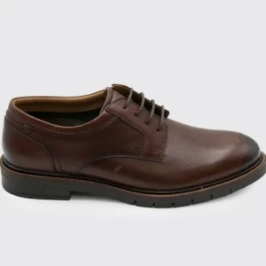 Dubarry Casual | Formal*Sly Smart Casual Mens Leather Shoe-BROWN