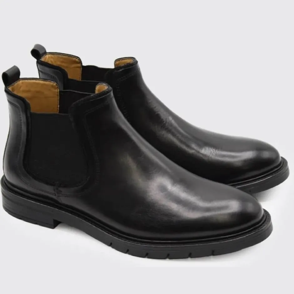 dubarry_smythy_leather_ch_1-1.webp Dubarry Boots | Casual*Smythy Leather Chelsea Boot-BLACK