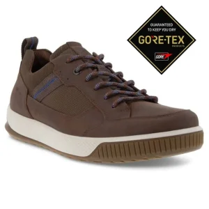 ECCO Waterproof Shoes & Boots | Casual*Byway Tred 501874 Potting Soil/Cocoa Brown Gore-Tex