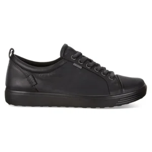 ECCO Waterproof Shoes And Boots | Walking Shoes*Soft 7 Gore-Tex 440303-BLACK