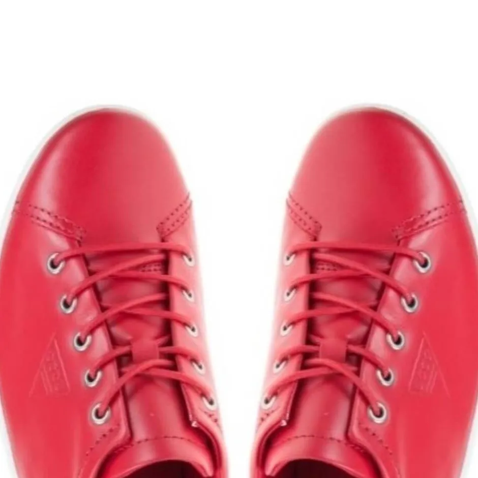 ecco_soft__laceup__chilli_1.webp ECCO Walking Shoes | Casual Shoes*Soft 2.0 Lace-up 206503 CHILLI RED