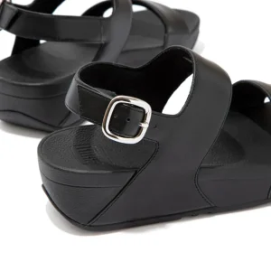 FITFLOP Sandals*Lulu Leather Backstrap sandal-All Black