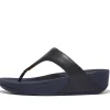 FITFLOP Sandals*Lulu Leather Toe-Post Deepest Blue