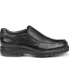 Fluchos Casual | Formal*CRONO 9144 Leather Slip-on-BLACK