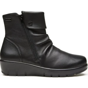 G Comfort Waterproof Shoes And Boots | Casual Shoes*798-5 Ankle Boot H Fit-BLACK