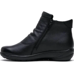G Comfort Waterproof Shoes And Boots | Ankle Boots*P-9521G Double Zip -BLACK