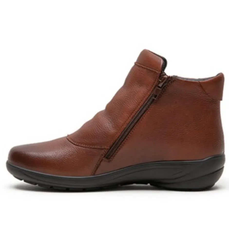 g_comfort_pg_double_zip_c_3.webp G Comfort Waterproof Shoes And Boots | Ankle Boots*P-9521G Double Zip -COGNAC