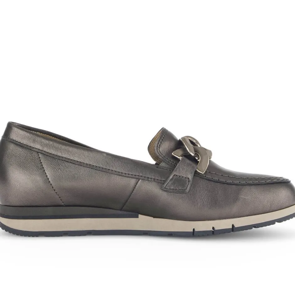 gabor__bea_slipon_smog_gr_3.webp GABOR Casual Shoes | Loafers*52.415 Bea Slip-on Smog Grey