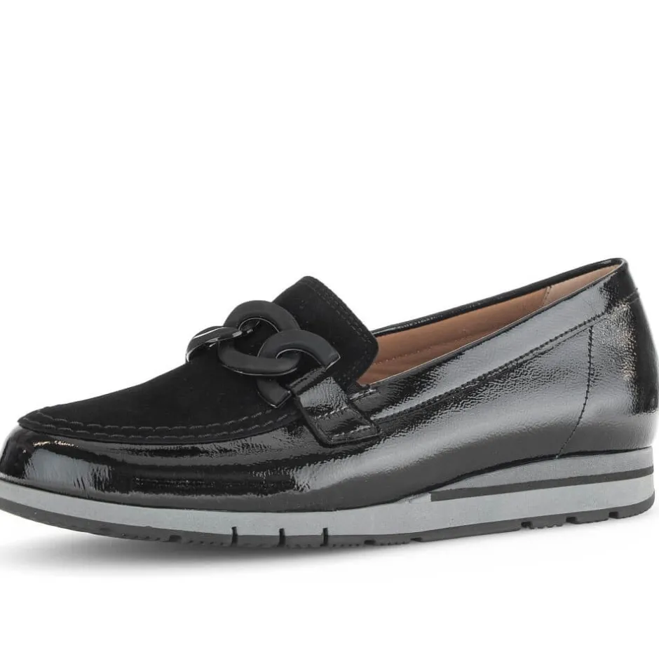 gabor__bea_sliponblack_0.webp GABOR Casual Shoes | Loafers*52.415 Bea Slip-on-BLACK