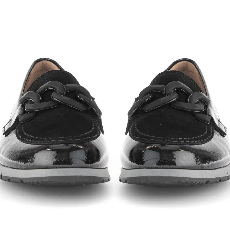 gabor__bea_sliponblack_2.webp GABOR Casual Shoes | Loafers*52.415 Bea Slip-on-BLACK
