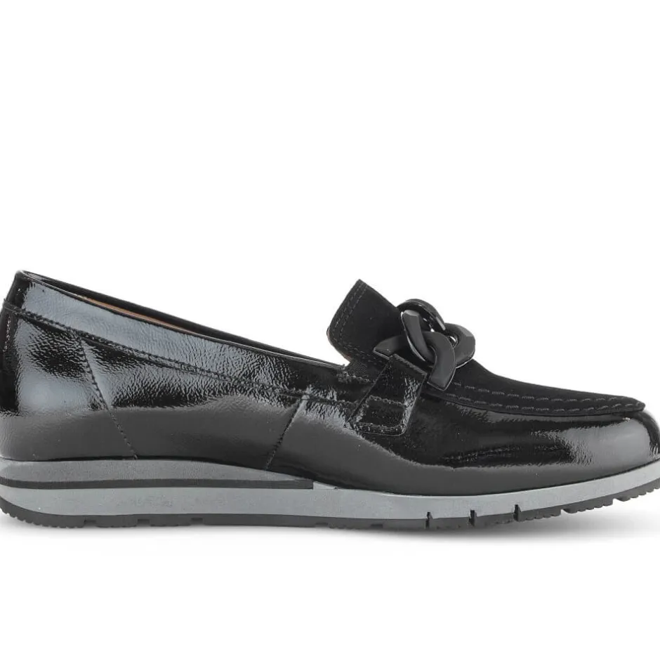 gabor__bea_sliponblack_3.webp GABOR Casual Shoes | Loafers*52.415 Bea Slip-on-BLACK