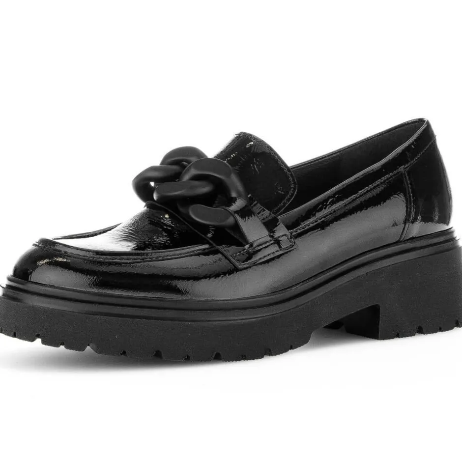 gabor__hayseed_black_pate_0.webp GABOR Casual Shoes | Loafers*55.230 Hayseed BLACK PATENT