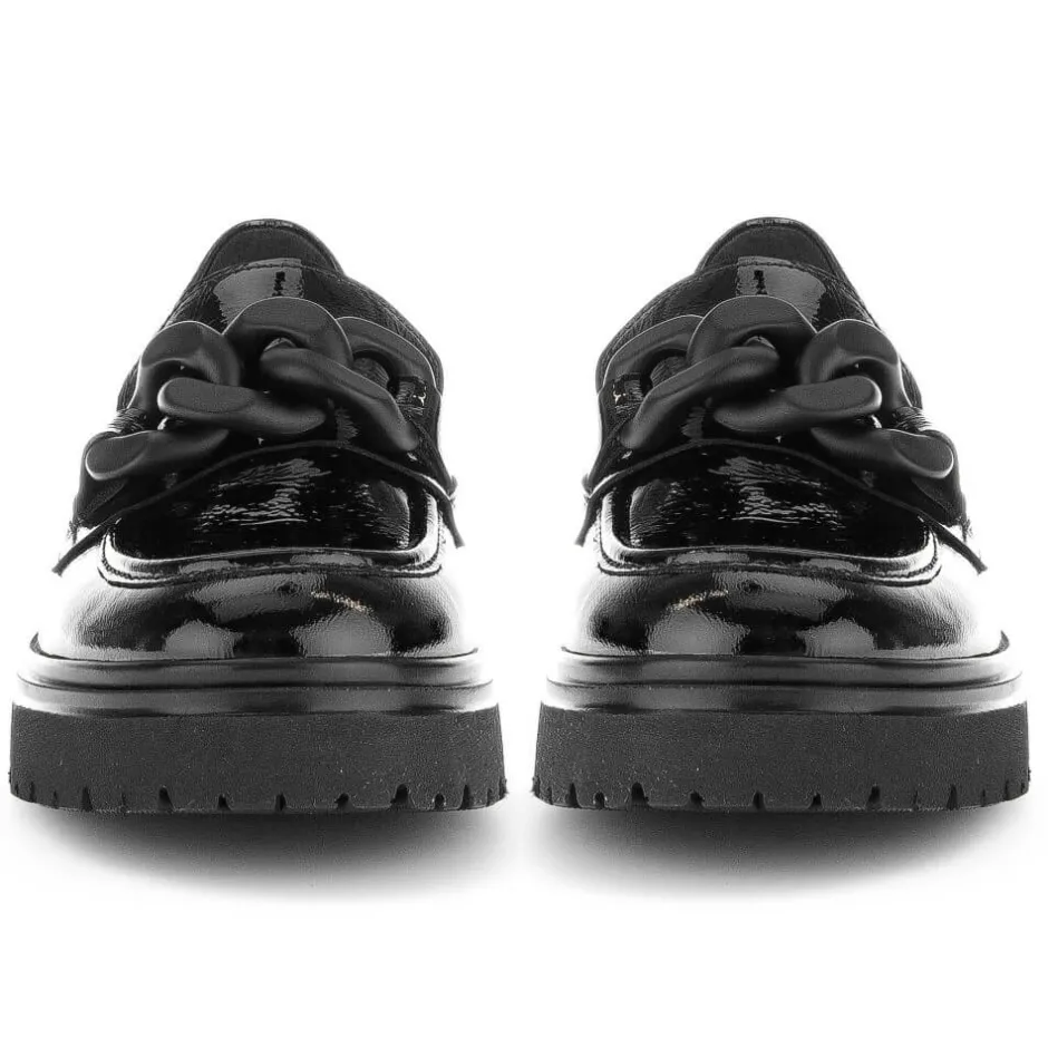 gabor__hayseed_black_pate_2.webp GABOR Casual Shoes | Loafers*55.230 Hayseed BLACK PATENT