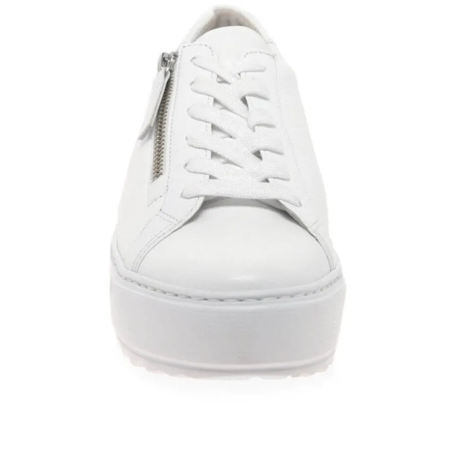 gabor__heather_platform_t_3.webp GABOR Large Sizes | Casual Shoes*46.498 Heather Platform Trainer-WHITE