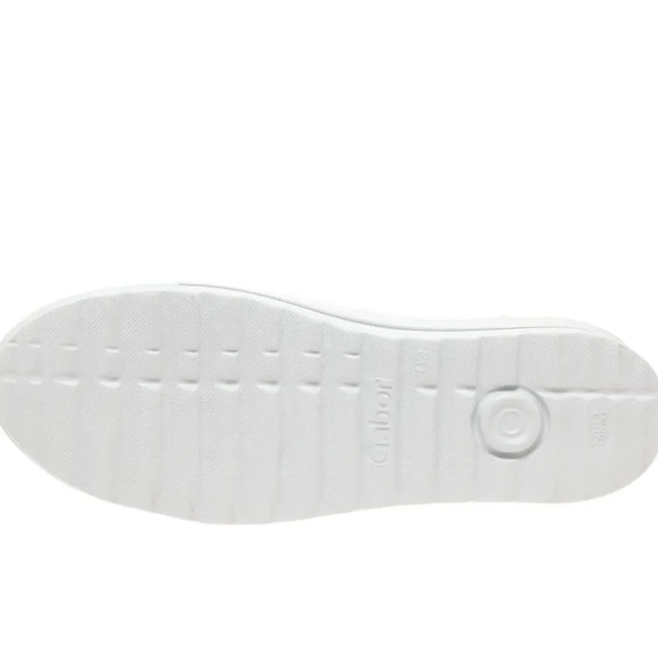 gabor__heather_platform_t_7.webp GABOR Large Sizes | Casual Shoes*46.498 Heather Platform Trainer-WHITE