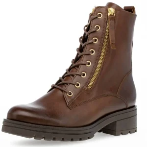 GABOR Ankle Boots*52.785 Serve Biker Boot-COGNAC