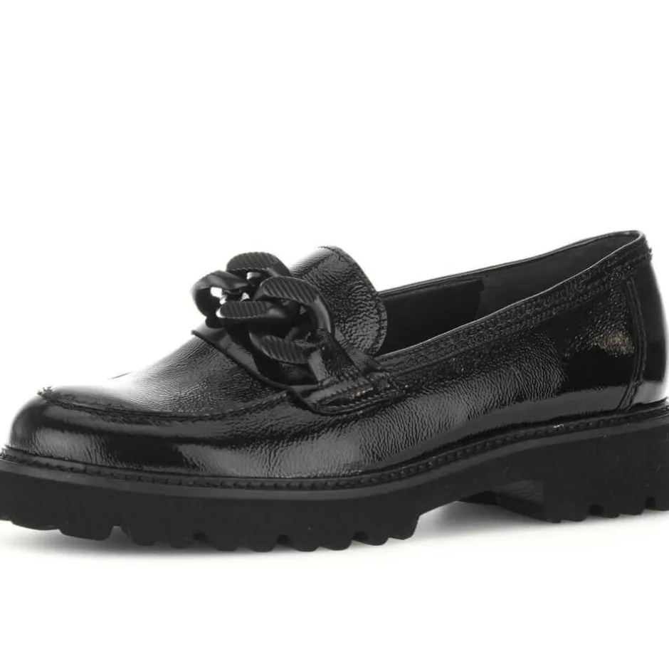 gabor__squeeze_loaferblac_0.webp GABOR Casual Shoes | Loafers*55.240 Squeeze Loafer-BLACK