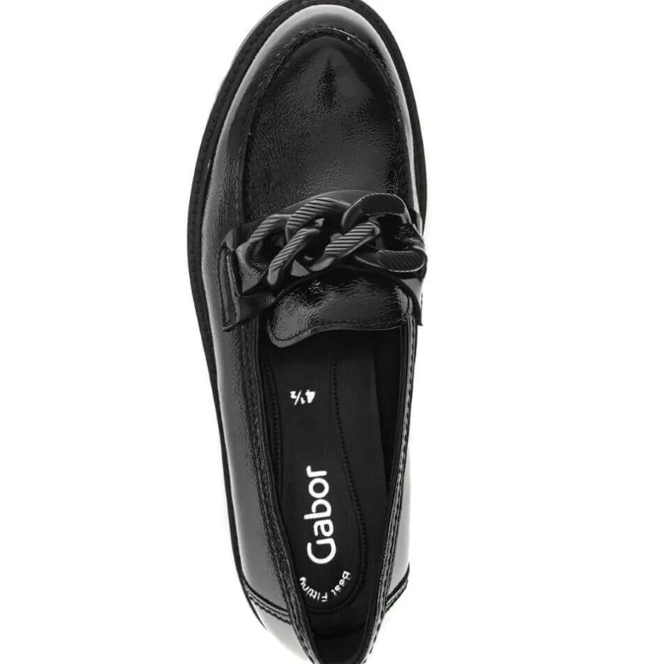 gabor__squeeze_loaferblac_1.webp GABOR Casual Shoes | Loafers*55.240 Squeeze Loafer-BLACK