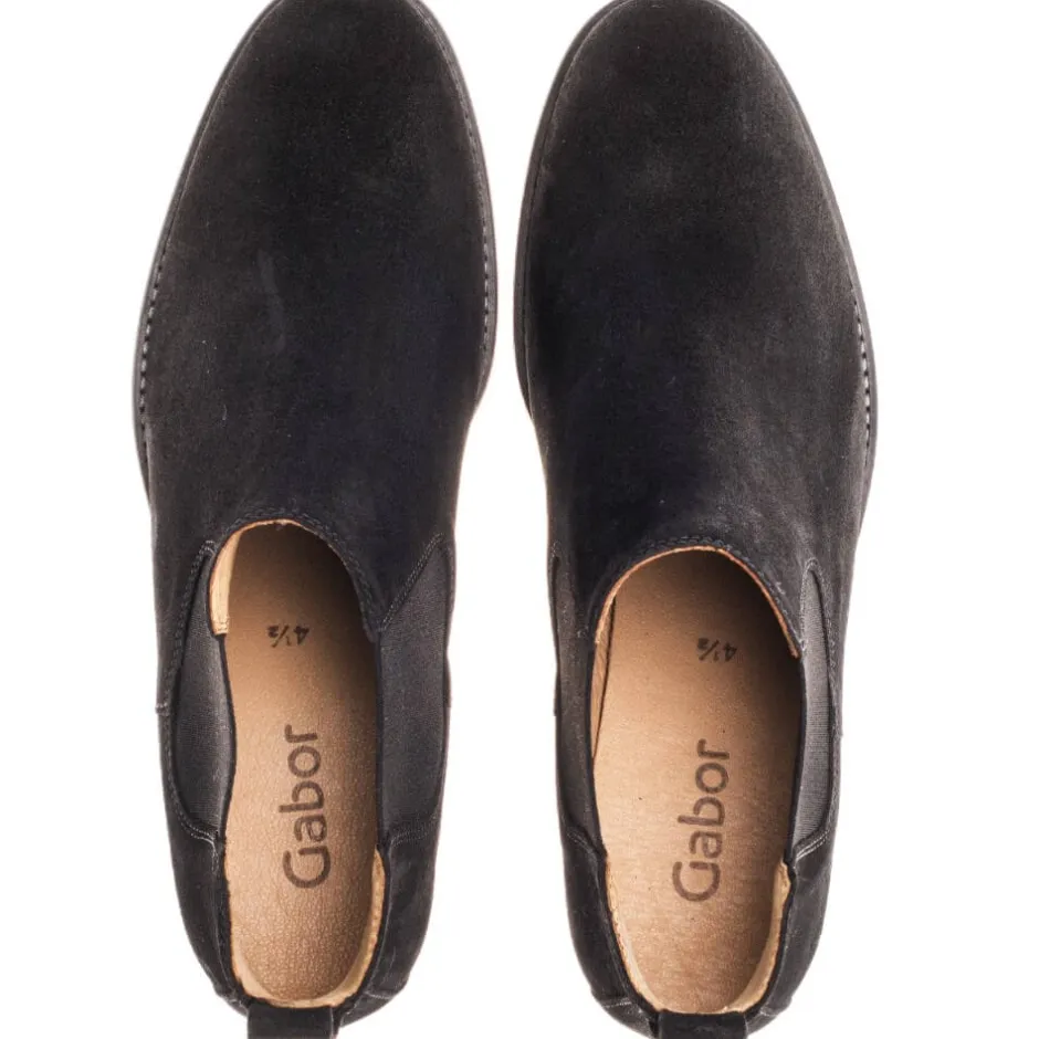 gabor__zodiac_chelsea_boo_1.webp GABOR Ankle Boots*51.640 Zodiac Chelsea Boots-BLACK SUEDE