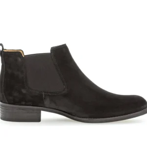 GABOR Ankle Boots*51.640 Zodiac Chelsea Boots-BLACK SUEDE
