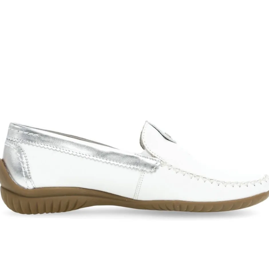 gabor_california_slipon_w_4.webp GABOR Casual Shoes | Loafers*California Slip-on 26.090-WHITE SILVER