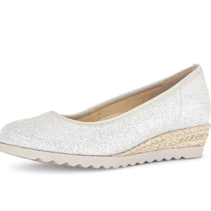 GABOR Casual Shoes | Wedges*Epworth Wedge 62.641 -WHITE GOLD
