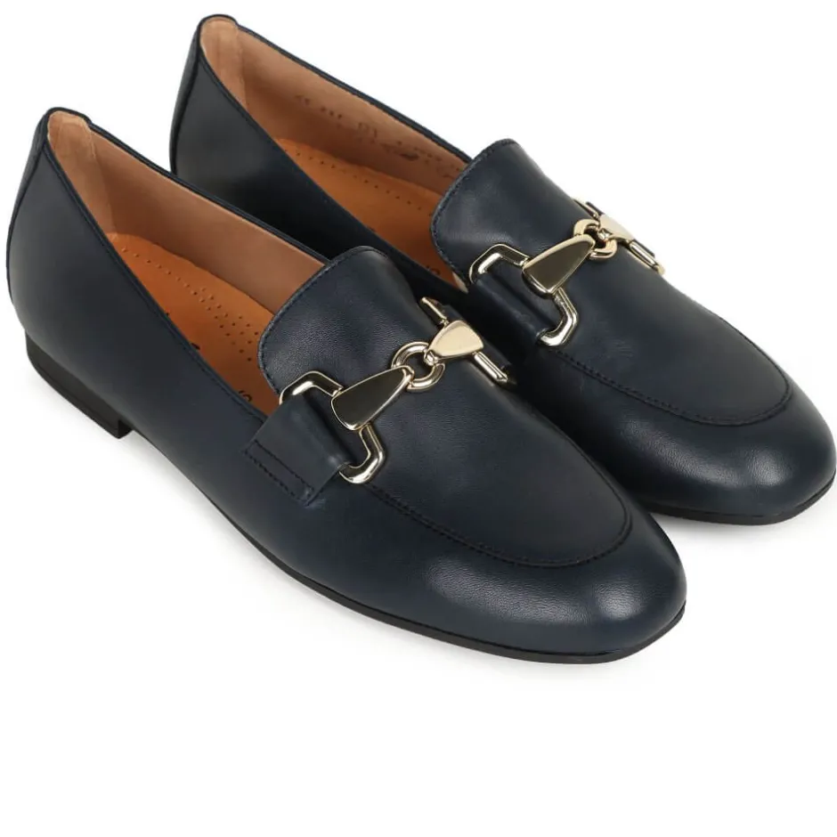 gabor_jangle_leather_loaf_1-1.webp GABOR Casual Shoes | Loafers*Jangle Leather Loafer 65.211-NAVY