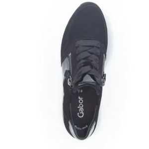 GABOR Large Sizes | Casual Shoes*Lulea Trainer 93.420-BLACK