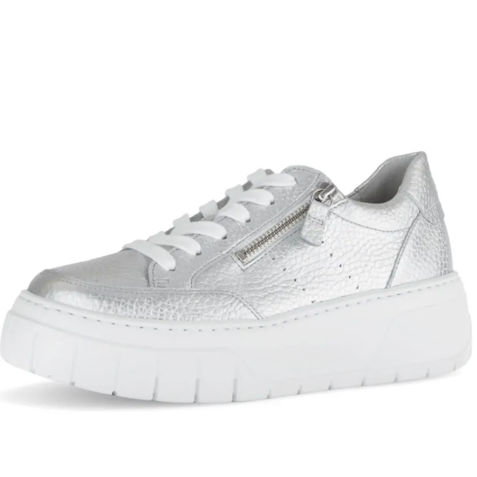 gabor_rivazza_platform_tr_0-1.webp GABOR Casual Shoes | Trainers*Rivazza Platform Trainers 63.220-SILVER